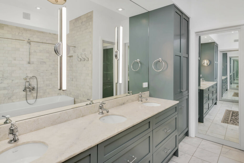 Photography of a custom bathroom in real estate property in Soho Manhattan