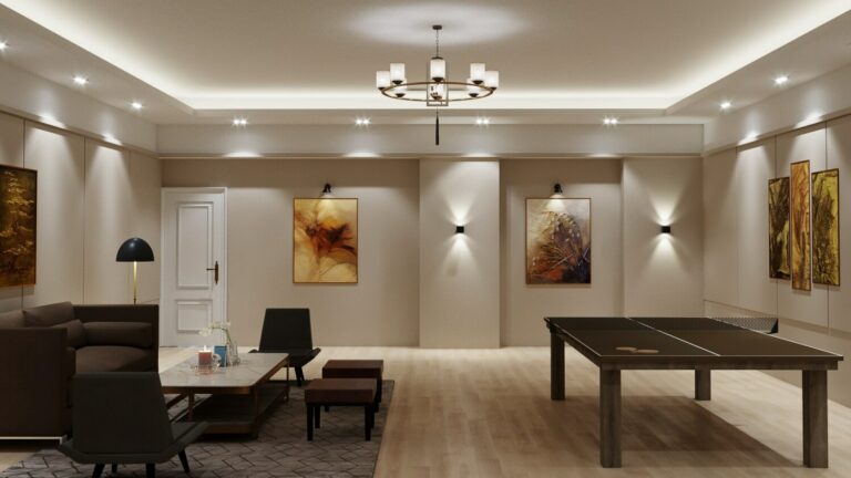 Rendering of a residents lounge in a future real estate property in Sheepshead Bay Brooklyn