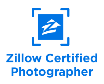 certification badge for Zillow certified real estate photographers