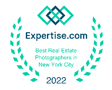 Best real estae photography in NYC badge from expertise.com